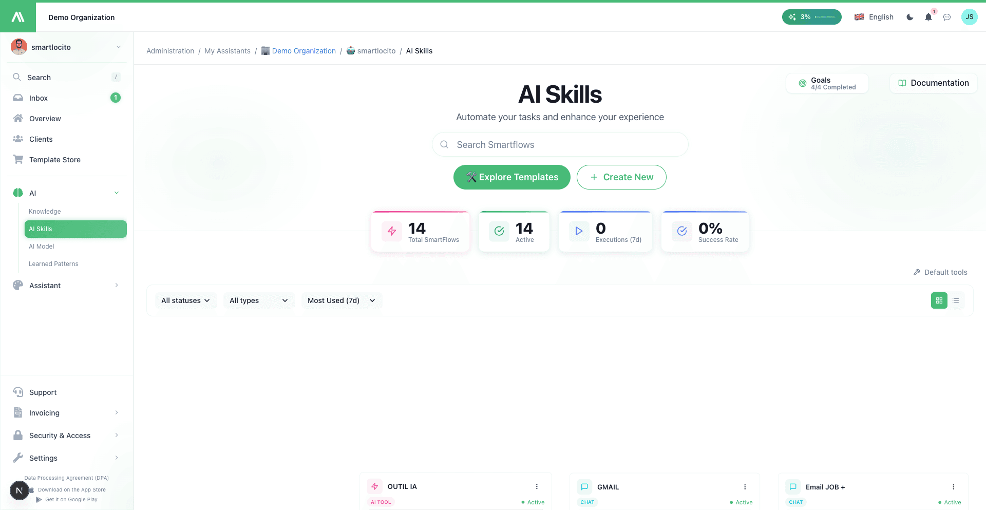 SmartFlow builder AI SmartTalk